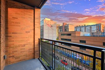 Large balcony
